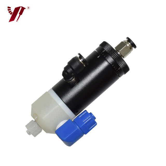 Precision YK-61 single liquid double acting smart thimble diaphragm type anaerobic dispensing valve
